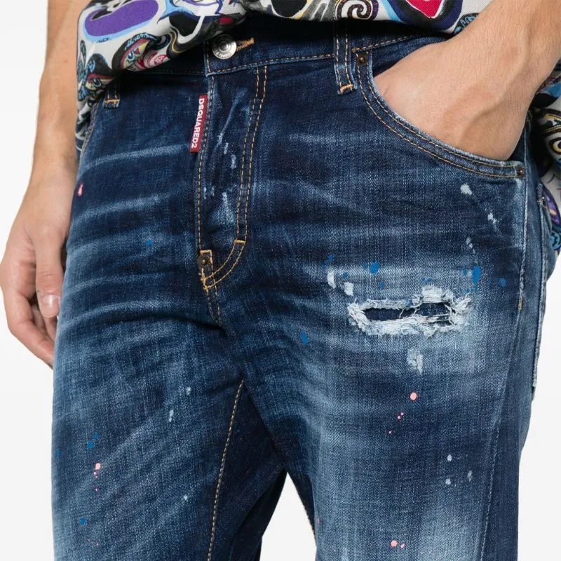 DSQUARED 2 Sexy Twist Distressed Jeans-5