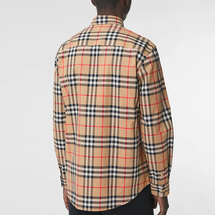 Burberry Shirts Unisex Khaki+Magera Aromatherapy Set-3