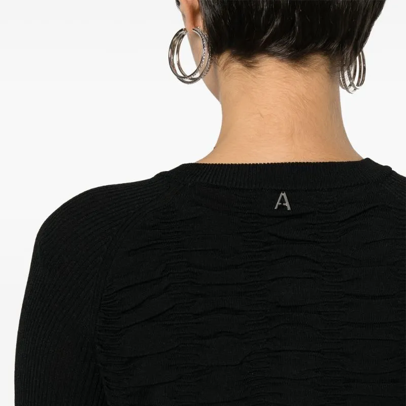 TWINSET Actitude Gathered Cardigan-4