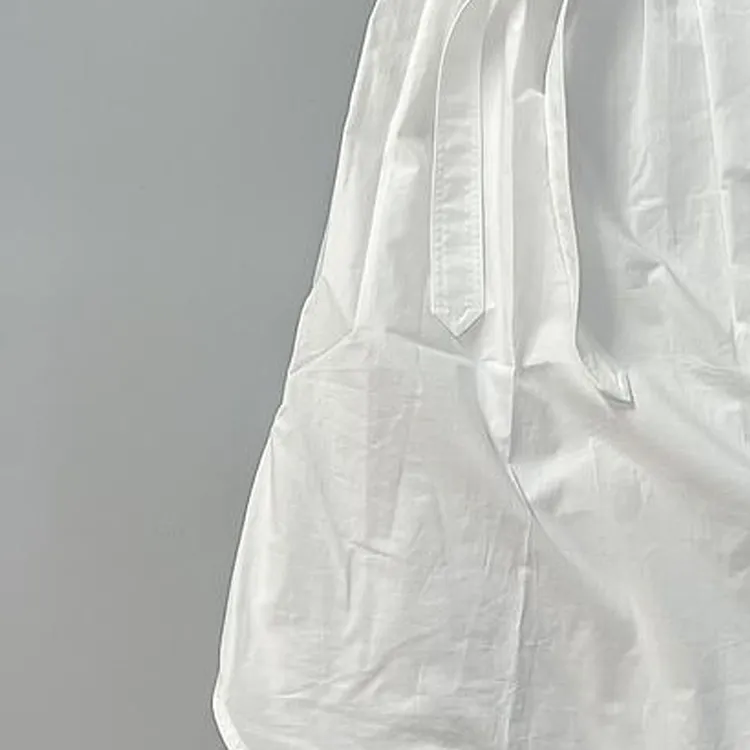 Burberry Short Sleeved Dress Women's White-4