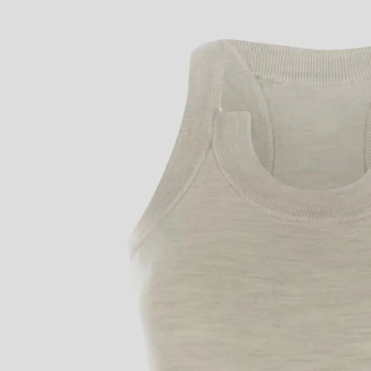 Burberry FW22 Sleeveless Dress Women's White-1