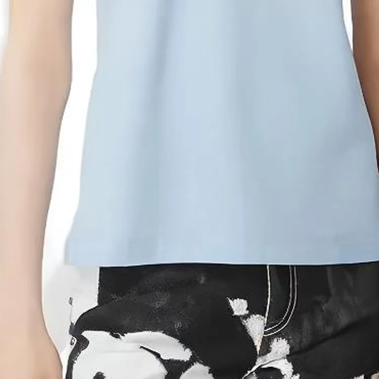 Burberry Polo Shirts Women's Light Blue-5