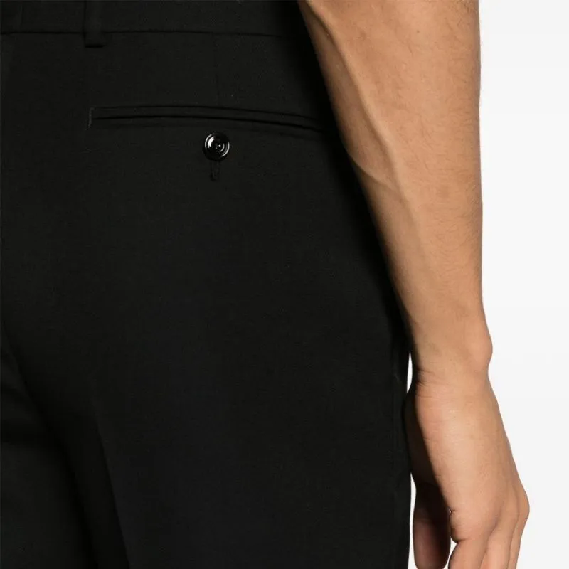 Alexander McQueen Mid Rise Straighe Leg Tailored Trousers-4
