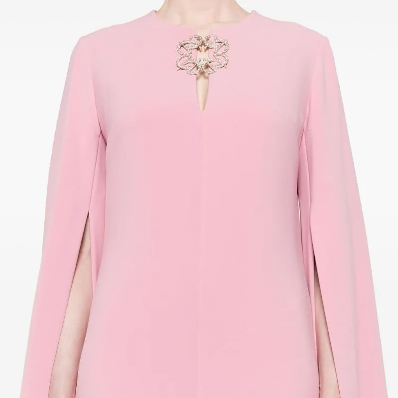 ELIE SAAB SS24 Long-Sleeved Dresses Women's Fuchsia-4