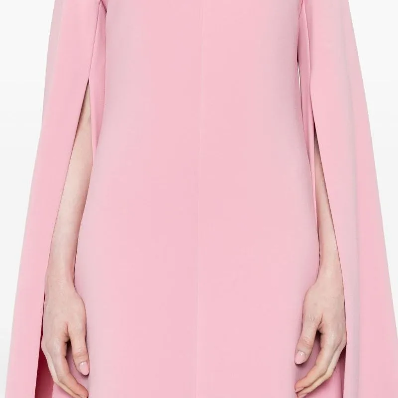 ELIE SAAB SS24 Long-Sleeved Dresses Women's Fuchsia-5