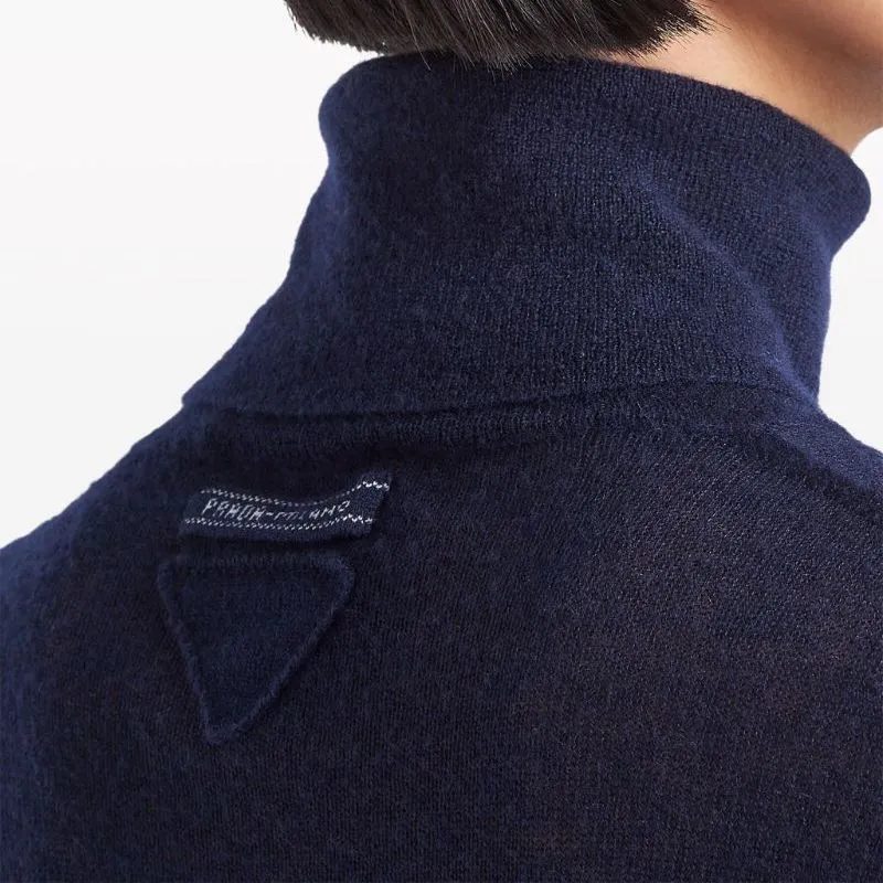 PRADA SS24 Sweater Women's Navy-4