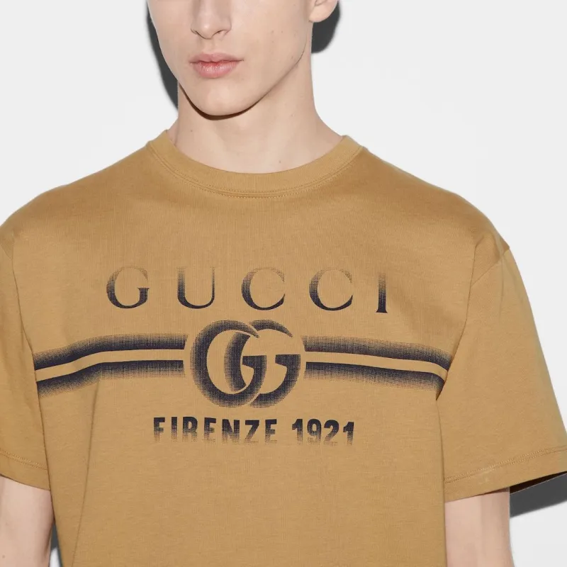 GUCCI T Shirt Men's Light Brown-5