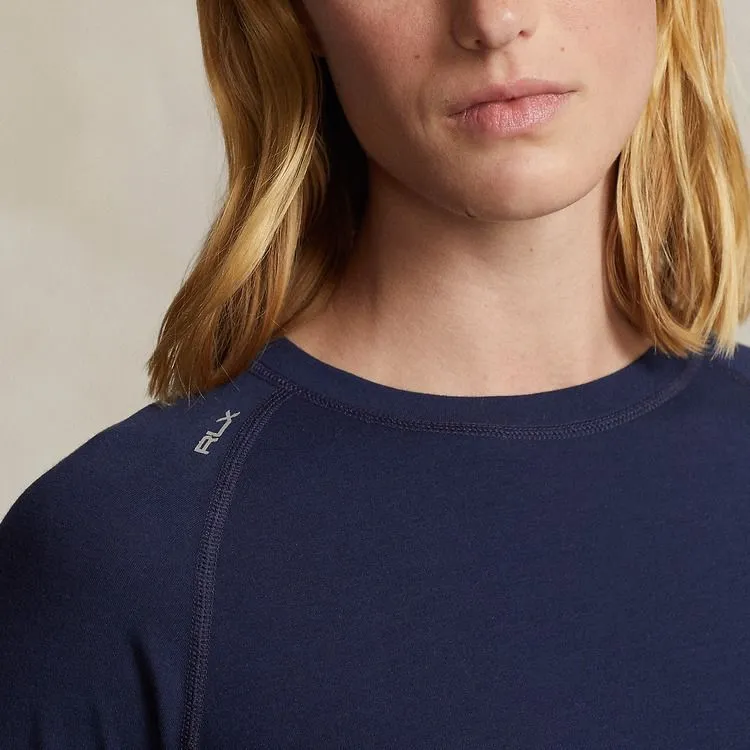 Polo Ralph Lauren SS24 Raglan Sleeve T Shirt Women's Dark Blue-4