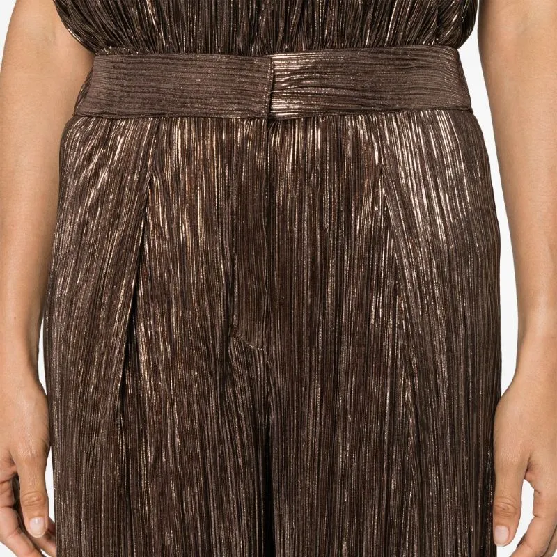 SABINA MUSAYEV Liroy Pleated Straight-leg Trousers-4