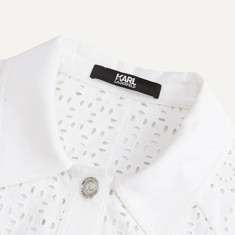 KARL LAGERFELD SS24 Shirt Women's White-6