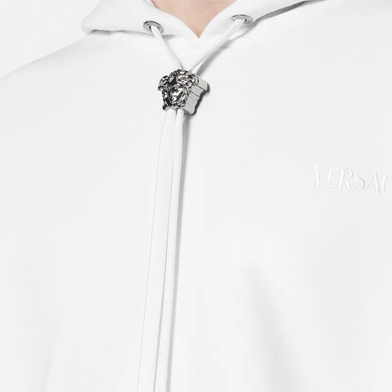VERSACE La Medusa Cotton Hoodie-4