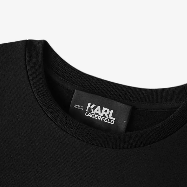 KARL LAGERFELD Sweatshirt Women's Black-5