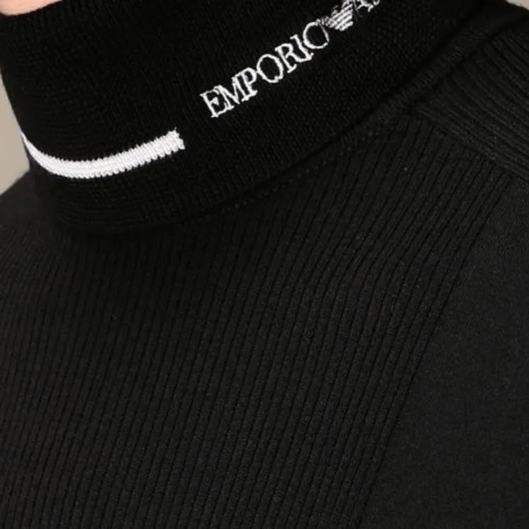 EMPORIO ARMANI Knitwear Men's Black-4