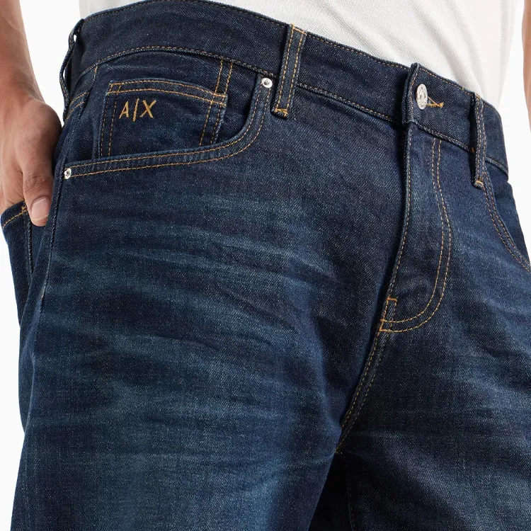 ARMANI EXCHANGEAE SS24 Jeans Men's Indigo-3