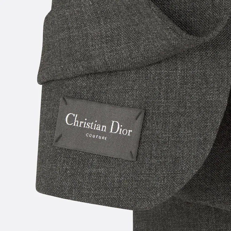 DIOR Shawl Collar Oversized Jacket-6