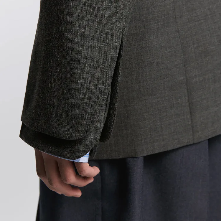 DIOR Shawl Collar Oversized Jacket-5