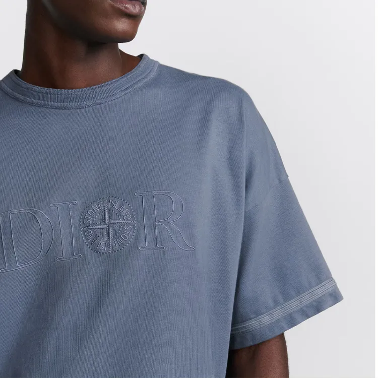 DIOR X Stone Island Oversized Fit T Shirt-5
