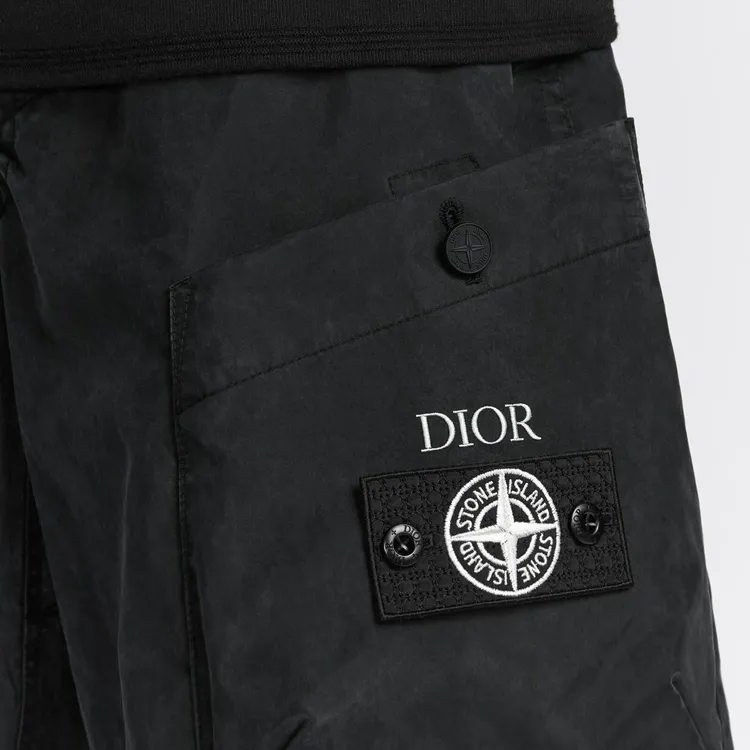 DIOR X Stone Island Bermuda Shorts-4
