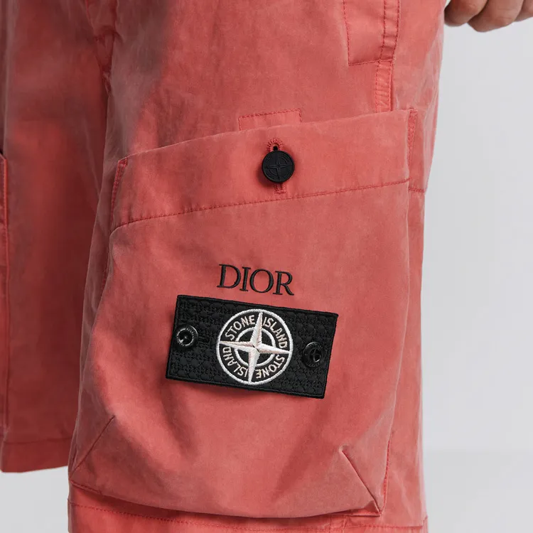 DIOR X Stone Island Bermuda Shorts-5