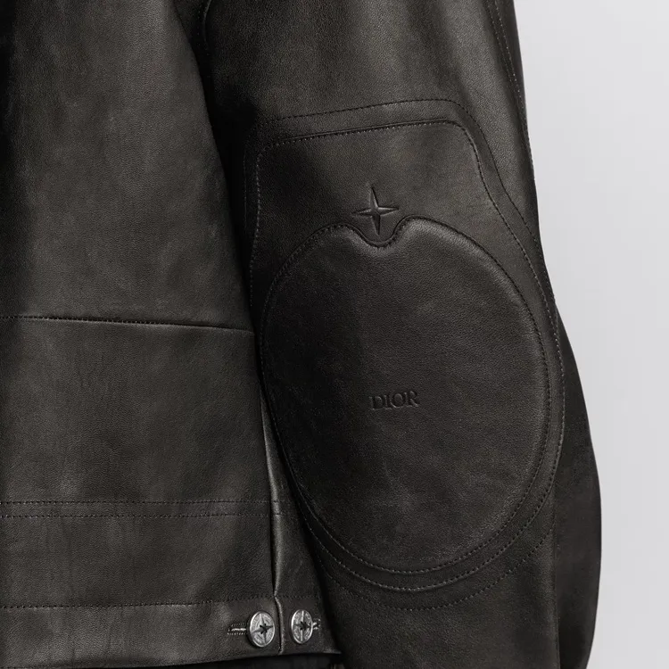 DIOR X Stone Island Napa Lambskin Jacket-5