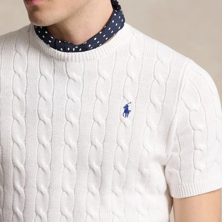 Polo Ralph Lauren FW24 Knitwear Men's White-5