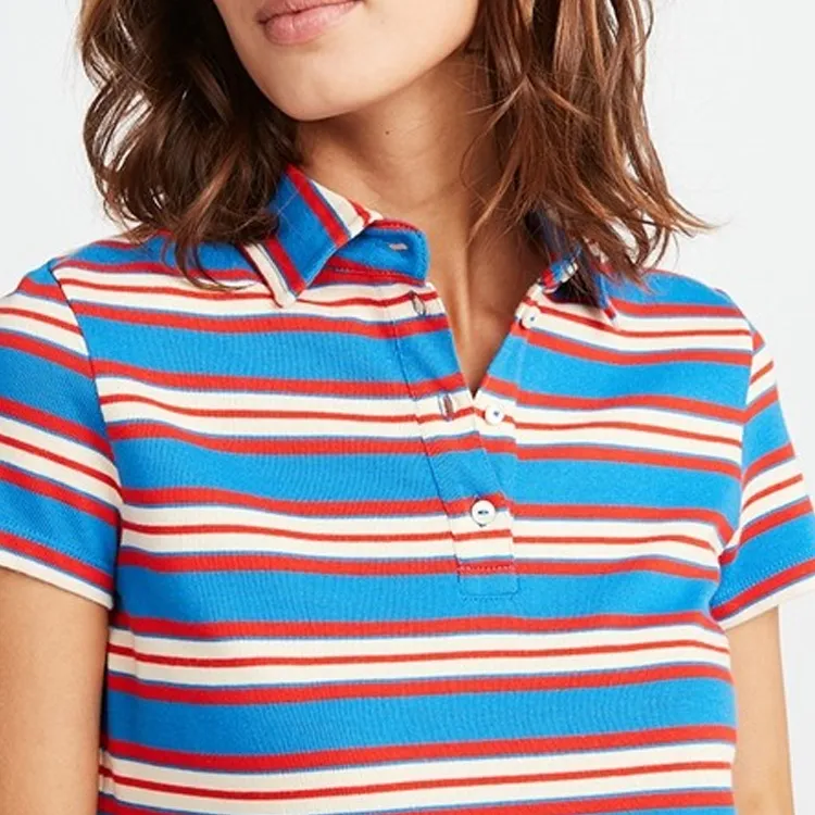 INES DE LA FRESSANGE Polo Shirt Women's Blue-4