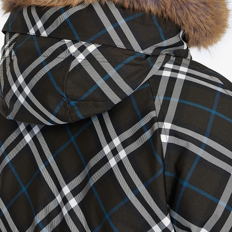 Burberry Checked Padded Jacket-6