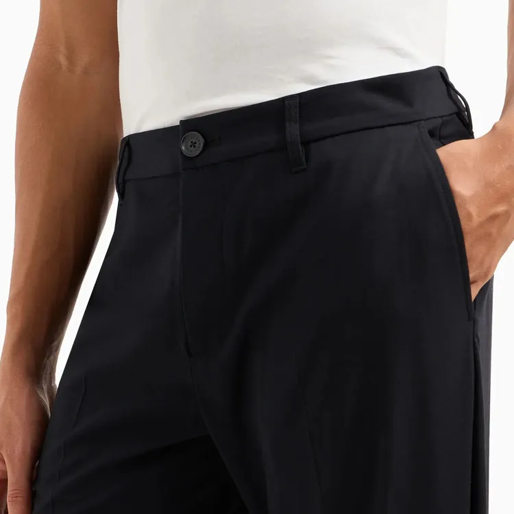 ARMANI EXCHANGEAE FW24 Casual Pants Men's Black-4