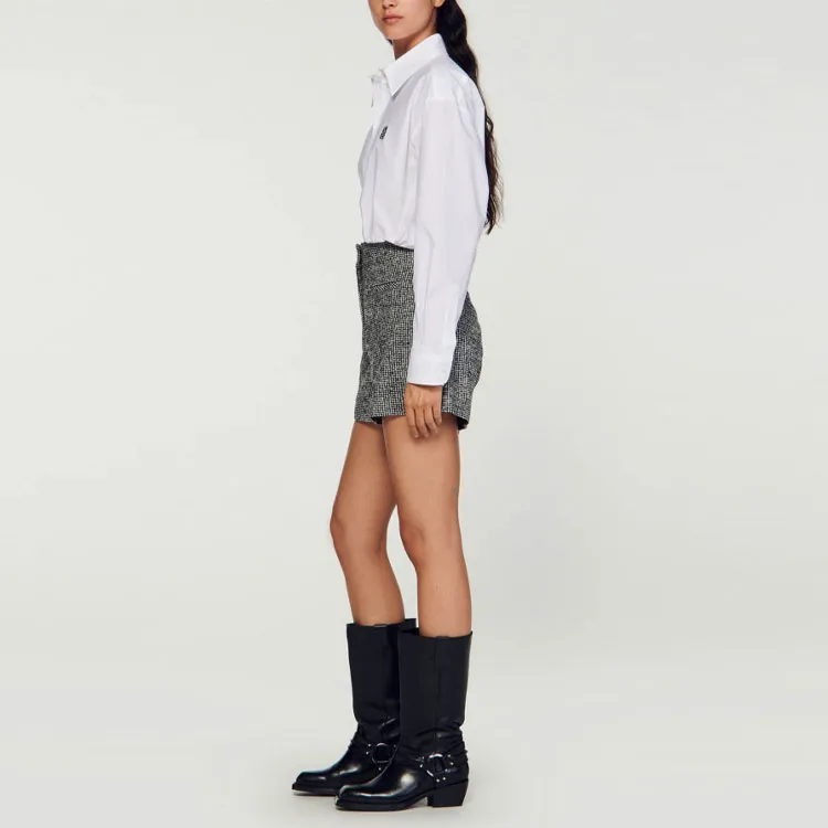 Sandro Wool-blend Shorts-2