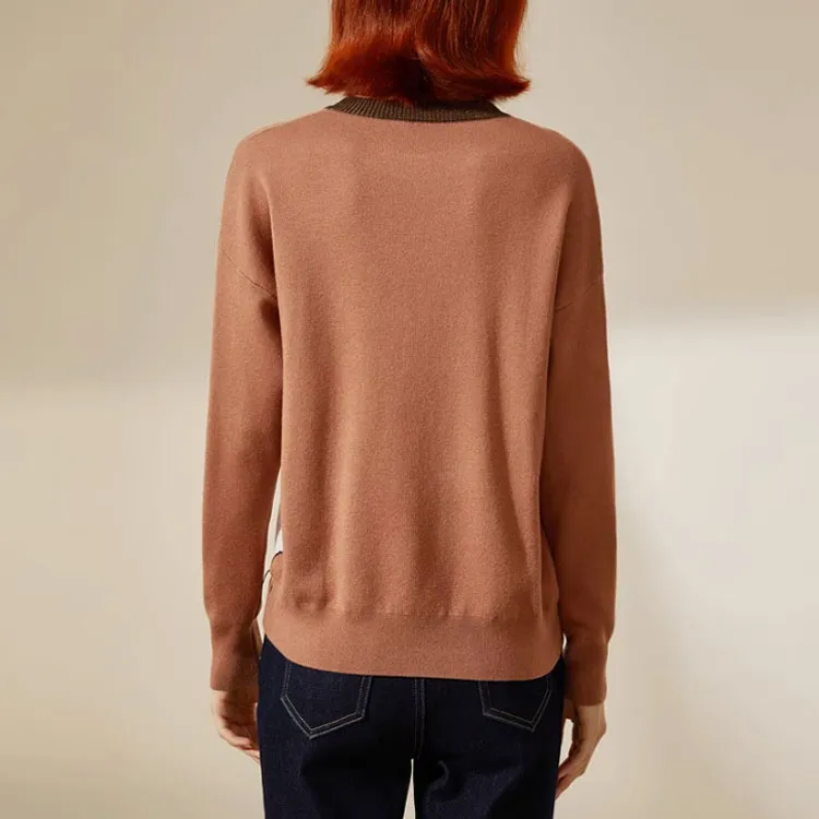 FINITY Knitwear Women's Caramel-3