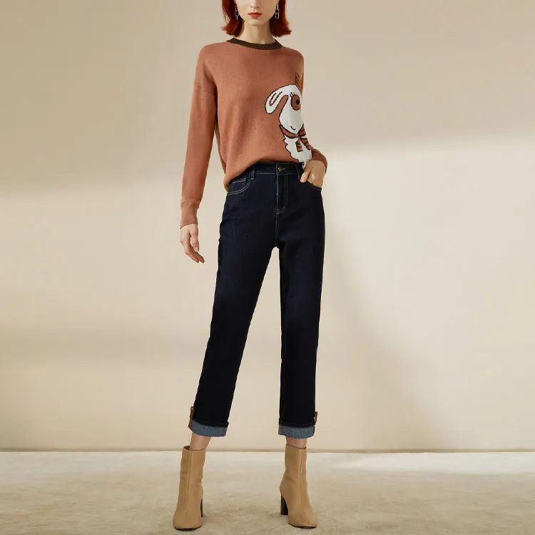 FINITY Knitwear Women's Caramel-2