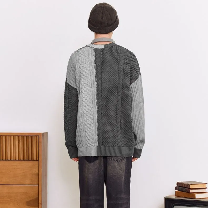 Bosieagender Sweater Unisex Gray-1