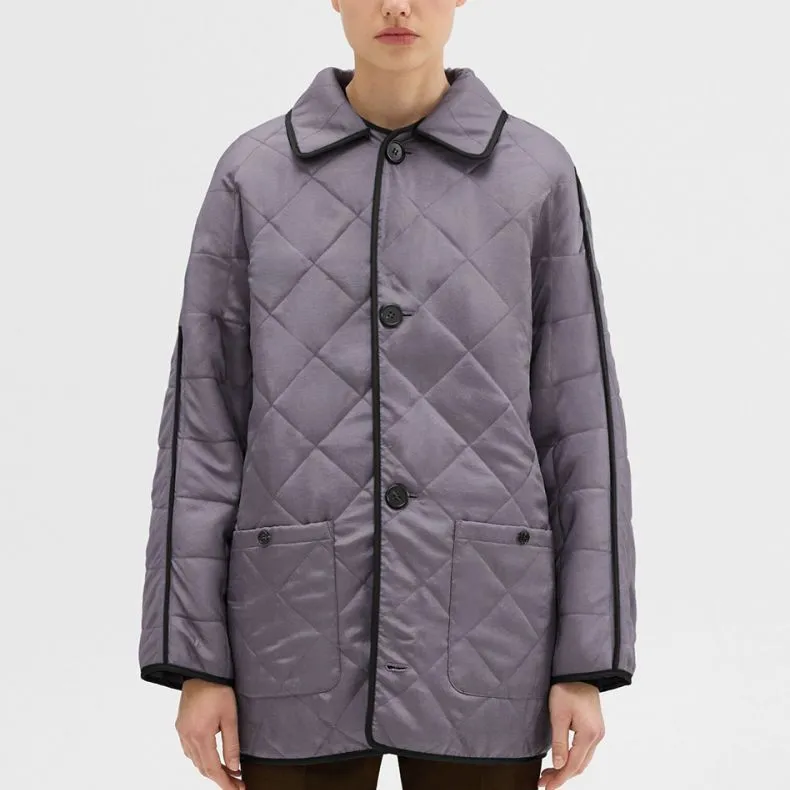 THEORY THEORY Designer Co authored Collection Coats Women's Charcoal Gray-3