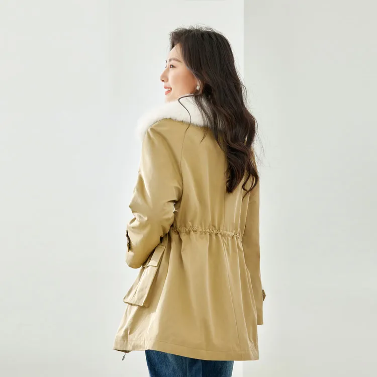 VIMLY Puffer Jackets Women's-2