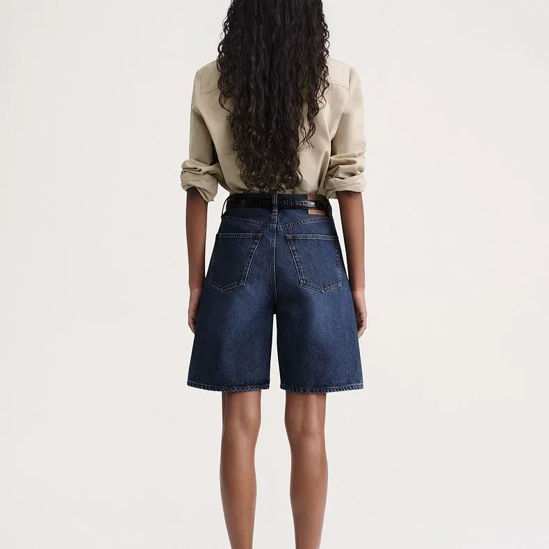 TOTEME Denim Bermuda Shorts-3