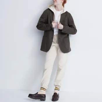 UNIQLO Business Suit Unisex Lead Gray