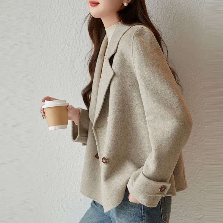 【dme】 Coat Women's Mousse Apricot-4