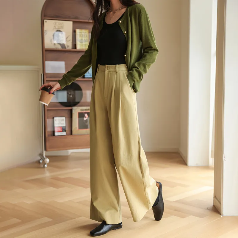MT Casual Pants Women's Khaki-1