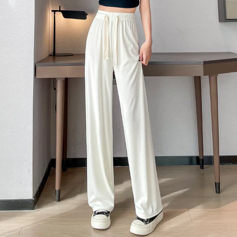 Emodues Casual Pants Women's White-1