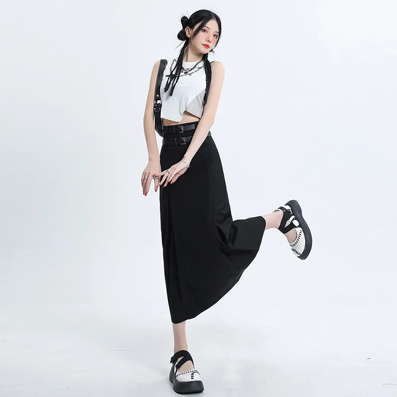 Spicy Gals Casual Long Skirts Women's-4