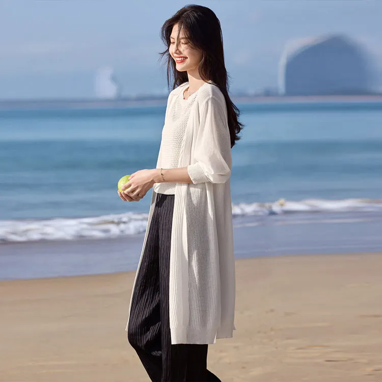 XWI SS24 Knitwear Women's Raw White-3