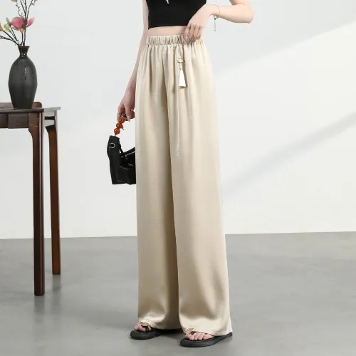 TERRE BLEUE Casual Pants Women's Champagne