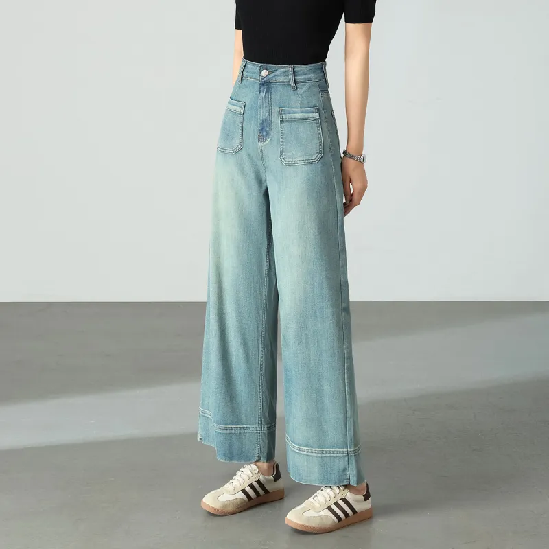 TERRE BLEUE SS24 Jeans Women's Blue-3