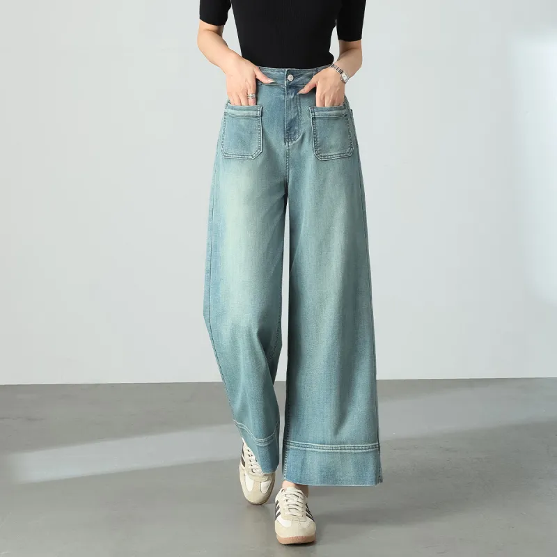 TERRE BLEUE SS24 Jeans Women's Blue-1
