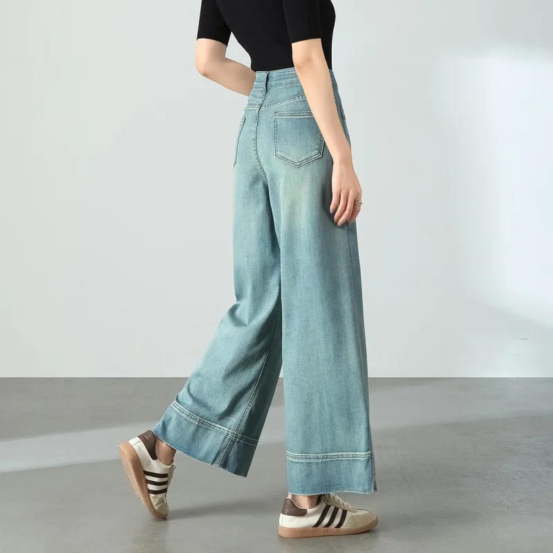 TERRE BLEUE SS24 Jeans Women's Blue-2