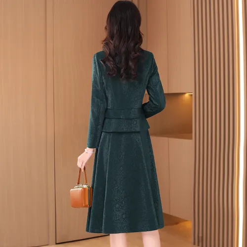 Mylan Two Piece Skirt Sets Women's Green