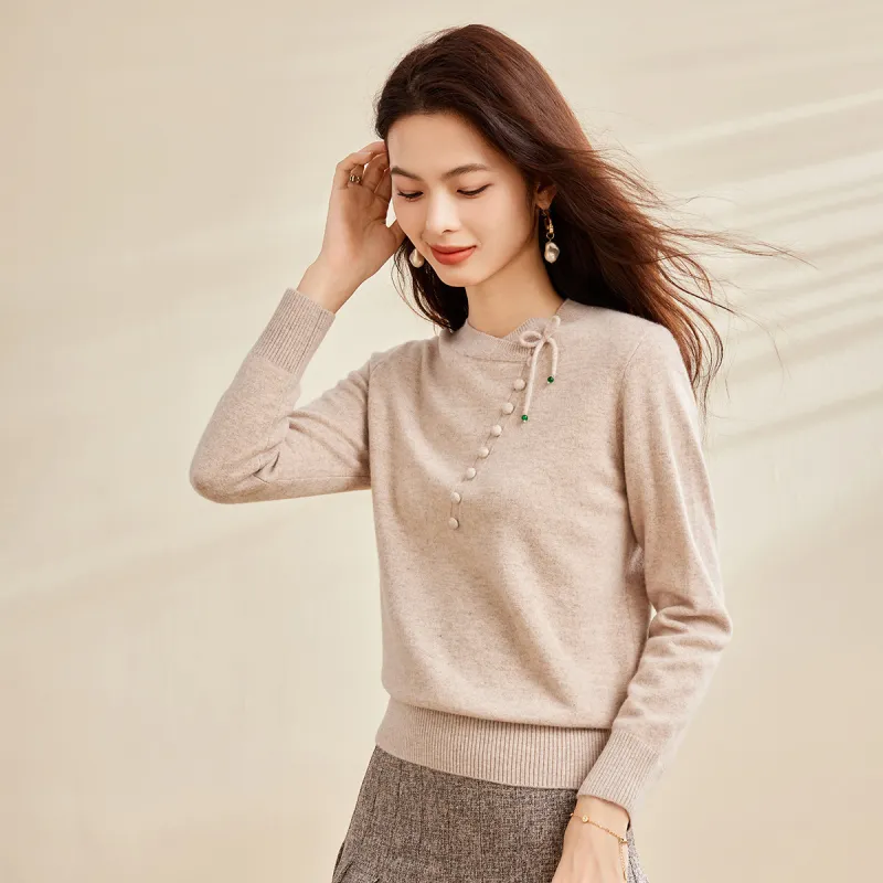 CARBAMMI Sweater Women's Sunset Camels-3