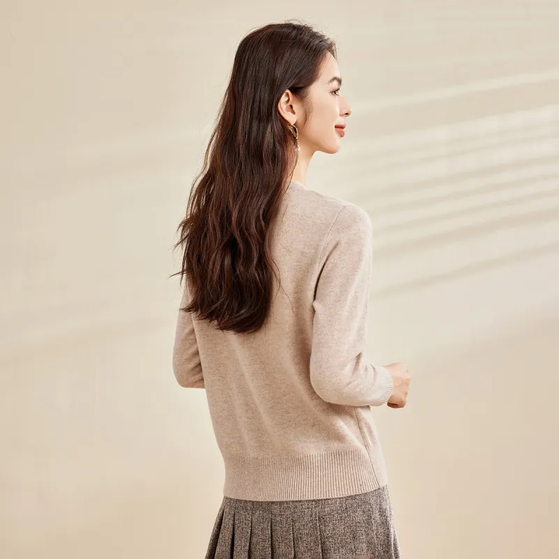 CARBAMMI Sweater Women's Sunset Camels-2