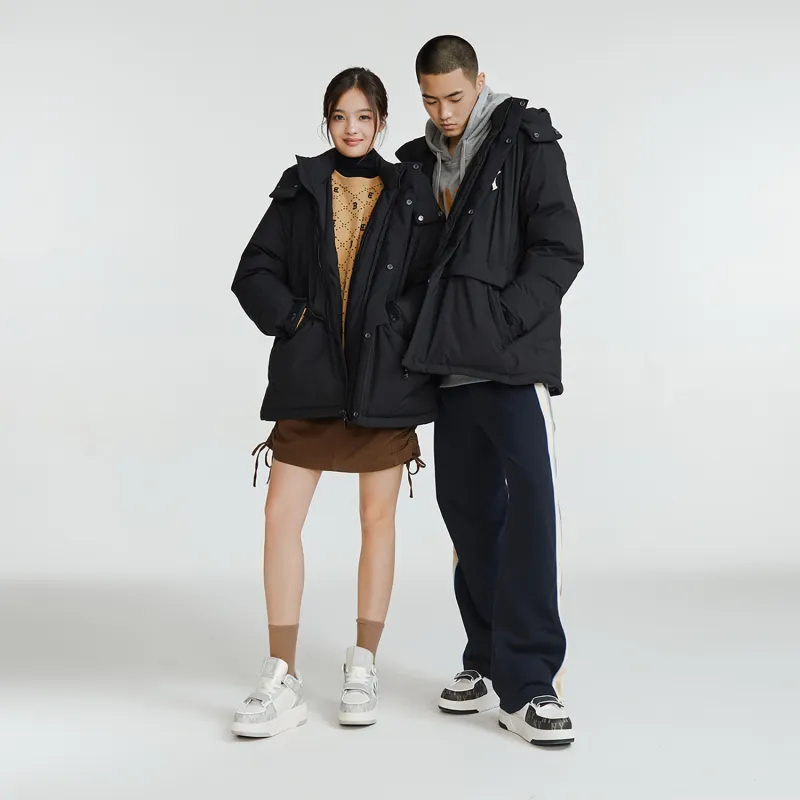 MLB FW23 Down Jacket Mid Length Unisex Black-9