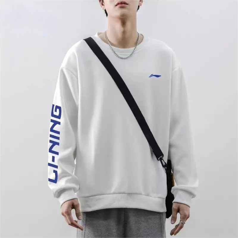 LINING Sweatshirts Unisex White-3